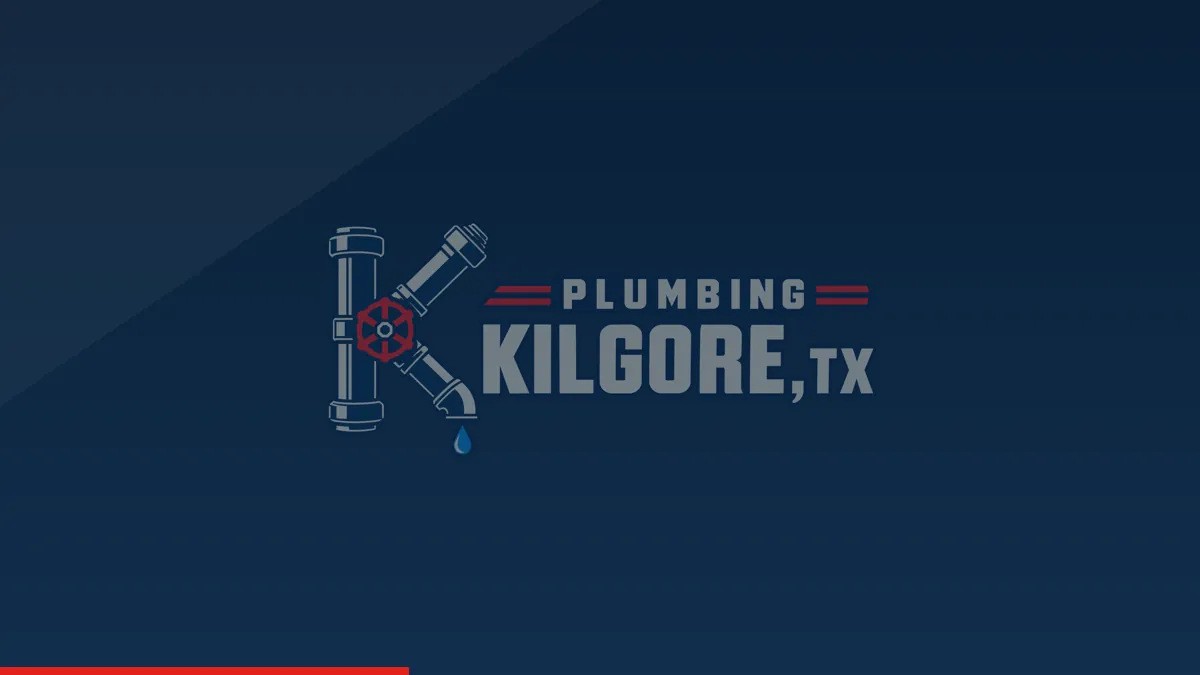 Plumber installing fresh PEX water lines during a whole-home repipe in Kilgore